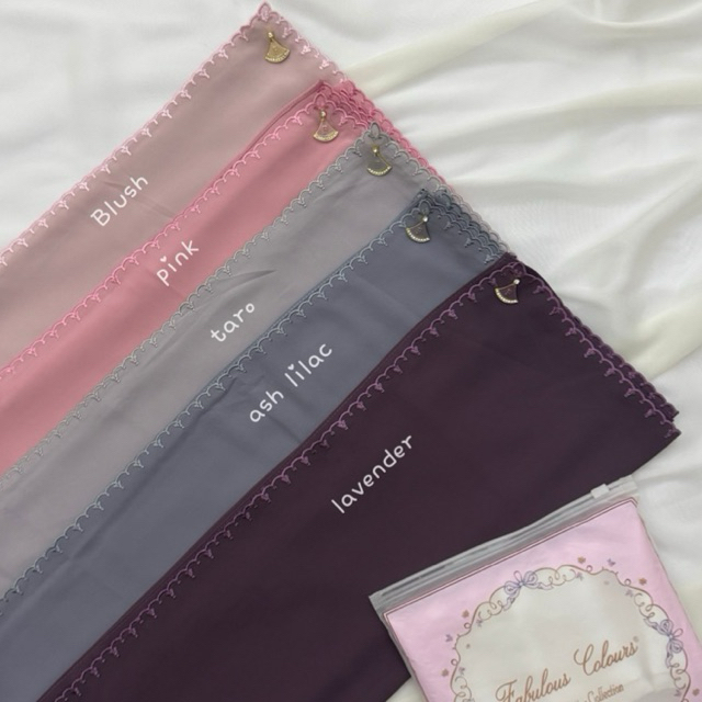 Pasmina bordir embroidery import malaysia shawl