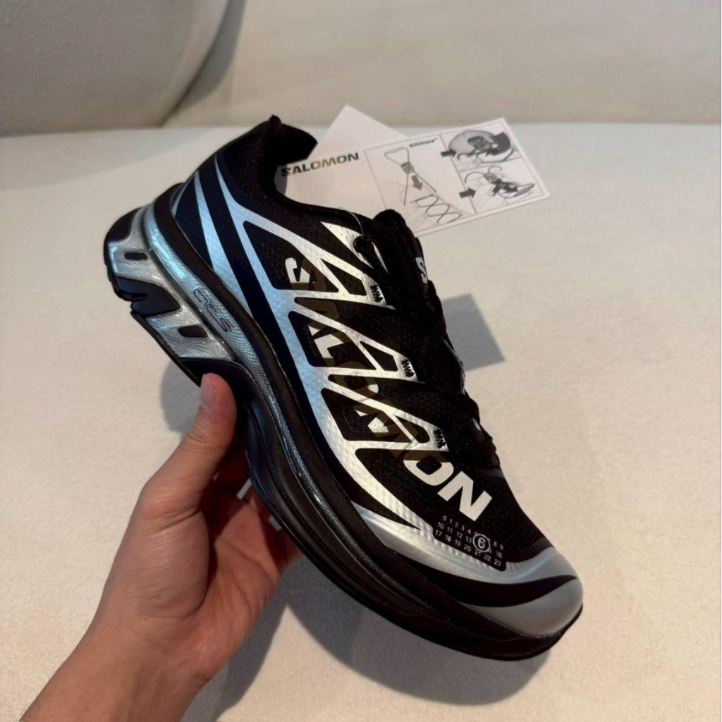 SEPATU HIKING SALOMON X MAISON MARGIELA BLACK SILVER