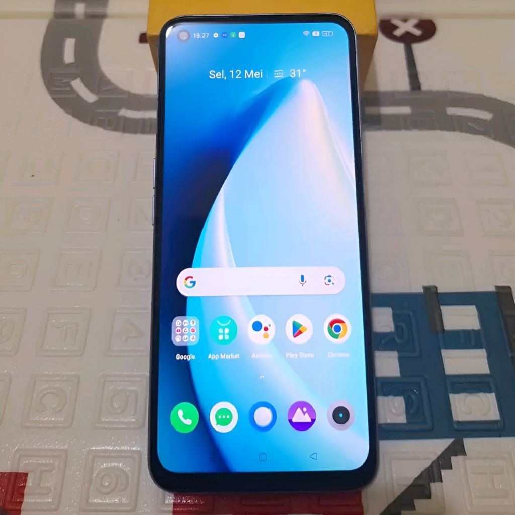 LCD Touchscreen Ori Asli Copotan Realme 9i / Realme 8i / Narzo 50