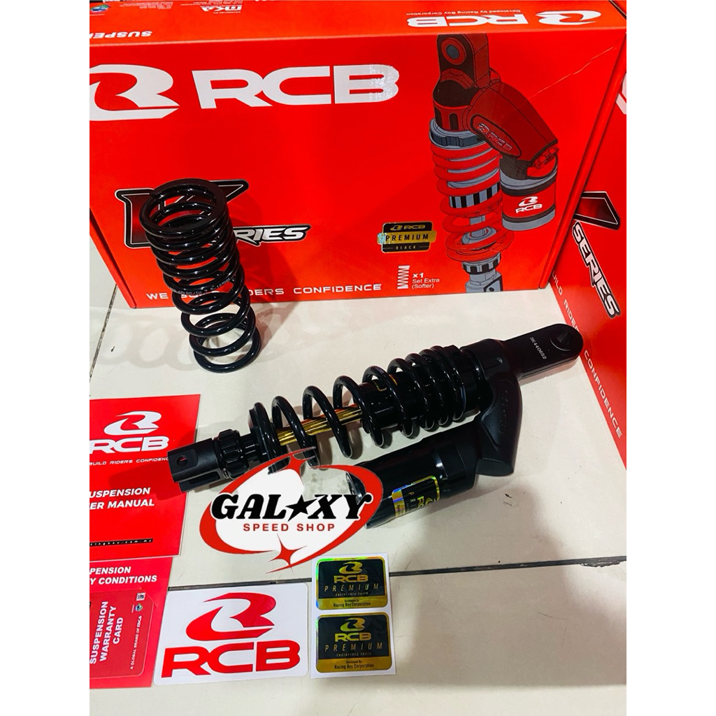 shock breaker rcb original v series 330mm vario 125/150 ,beat fi bonus handgrip rcb