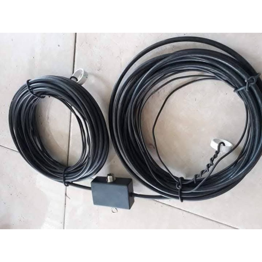 antena hf bazoka 40m band