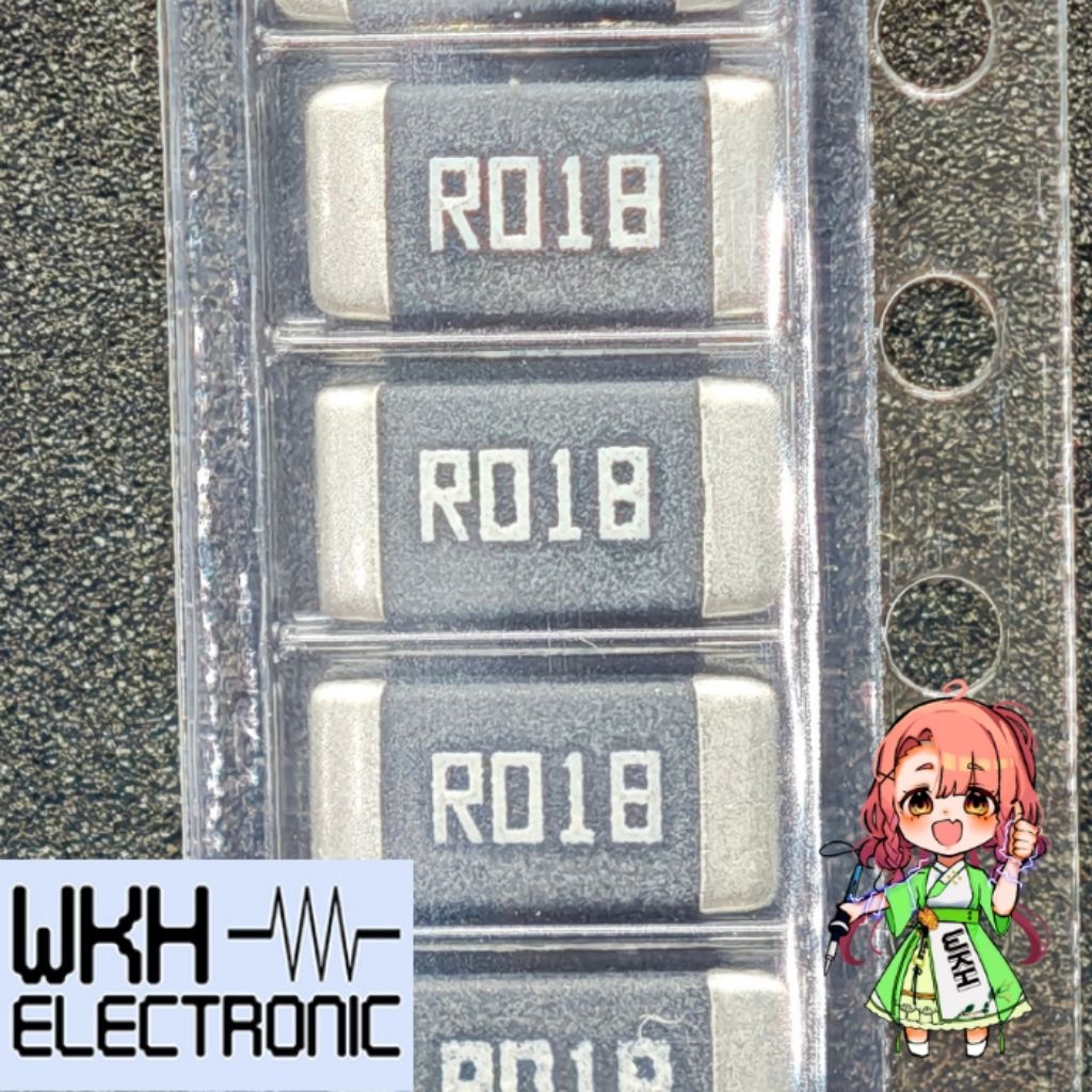 Resistor R018 2512 SMD 0.018 ohm 18mR accuracy 1% rshunt 18miliR