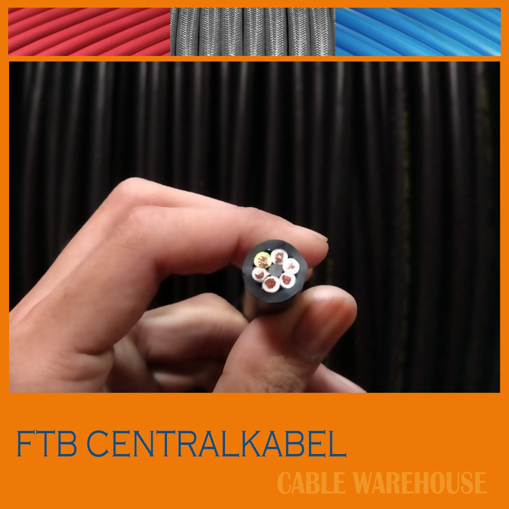 FTB KABEL NYYHY 6x2.5 Sqmm 450/750V NYYHY 6x2,5 Meteran Kontrol Kabel