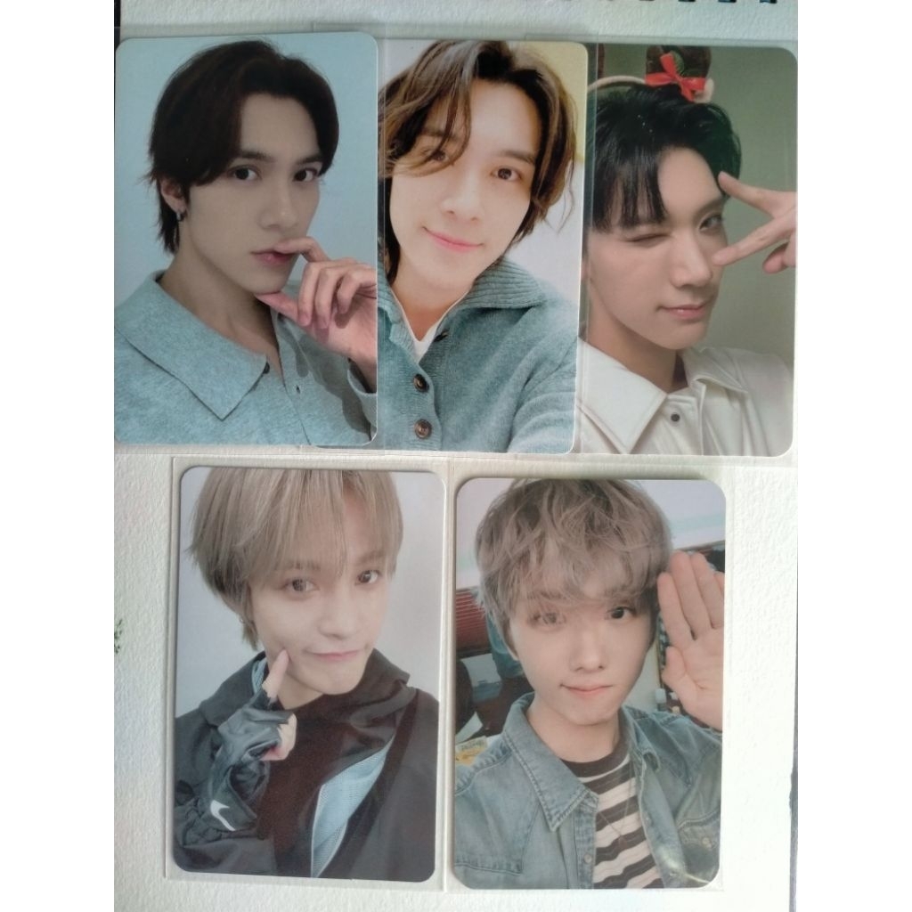 pc photocard nct dream wayv nct 2021 yangyang yizhiyu fansign hendery give me that gmt ktown4u fansi
