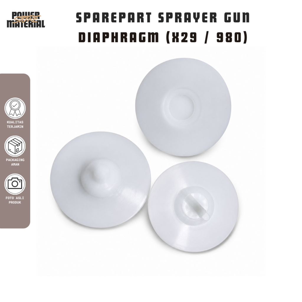 Sparepart Mesin Sprayer Gun X29 / 980 - Diaphragm