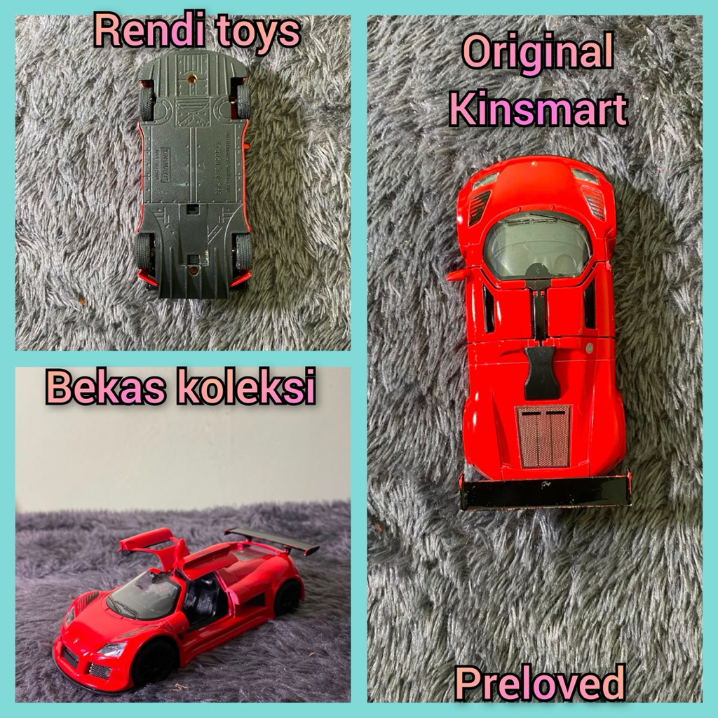 Kinsmart 2010 Gumpert Apollo Sport Original | Bekas Koleksi | Rendi Toys