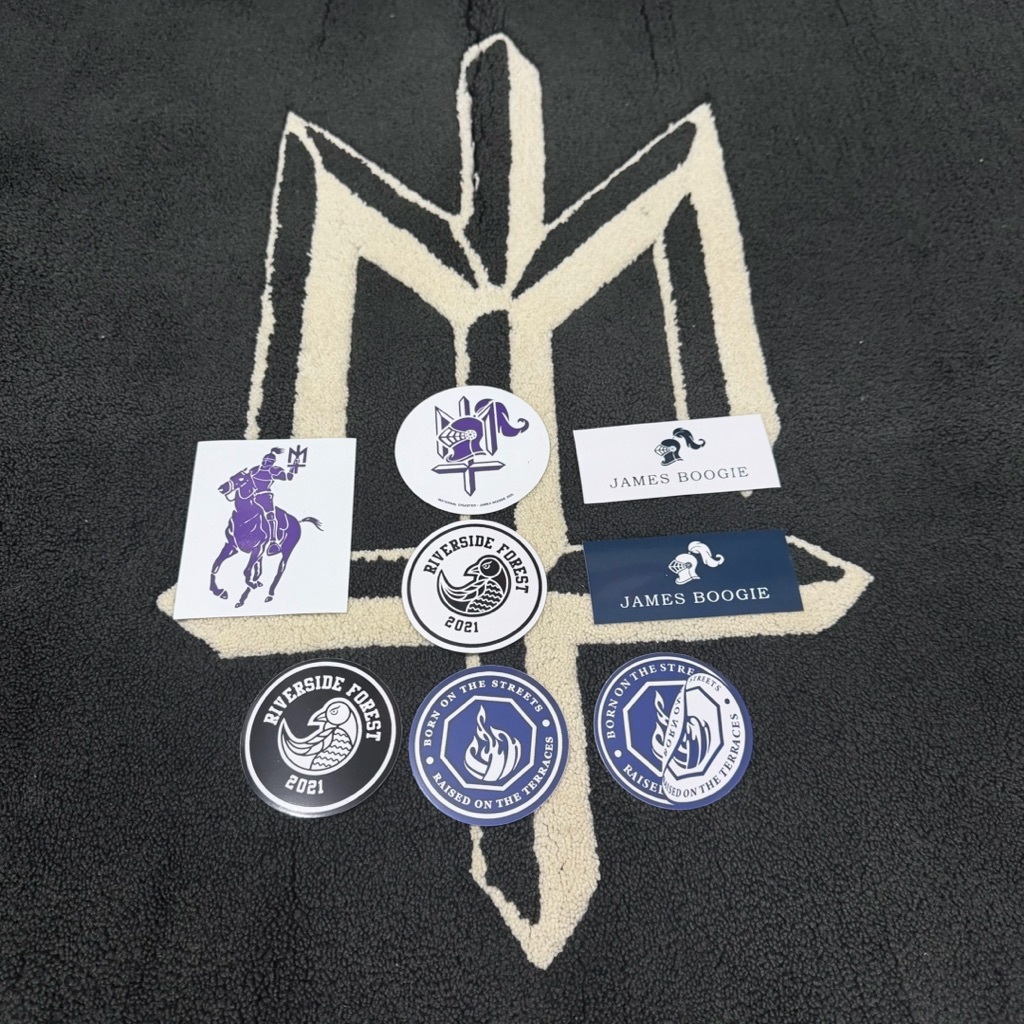 sticker  all brand JAMES BOOGIE - PRUNG - MATERNAL original (baca deskripsi)