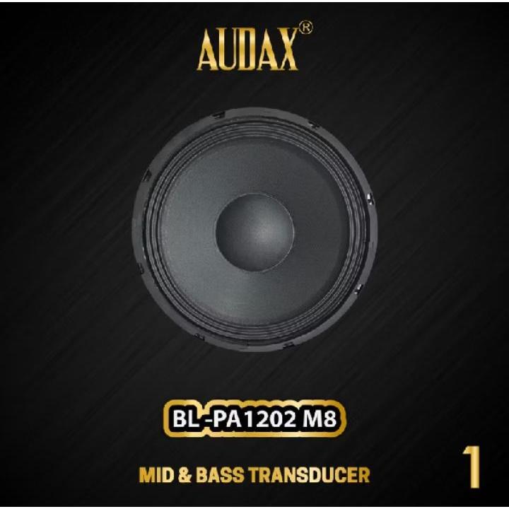 Audax - Speaker Pasif 12" Bell BL-PA 1202 M8 Mid & Bass Transducer