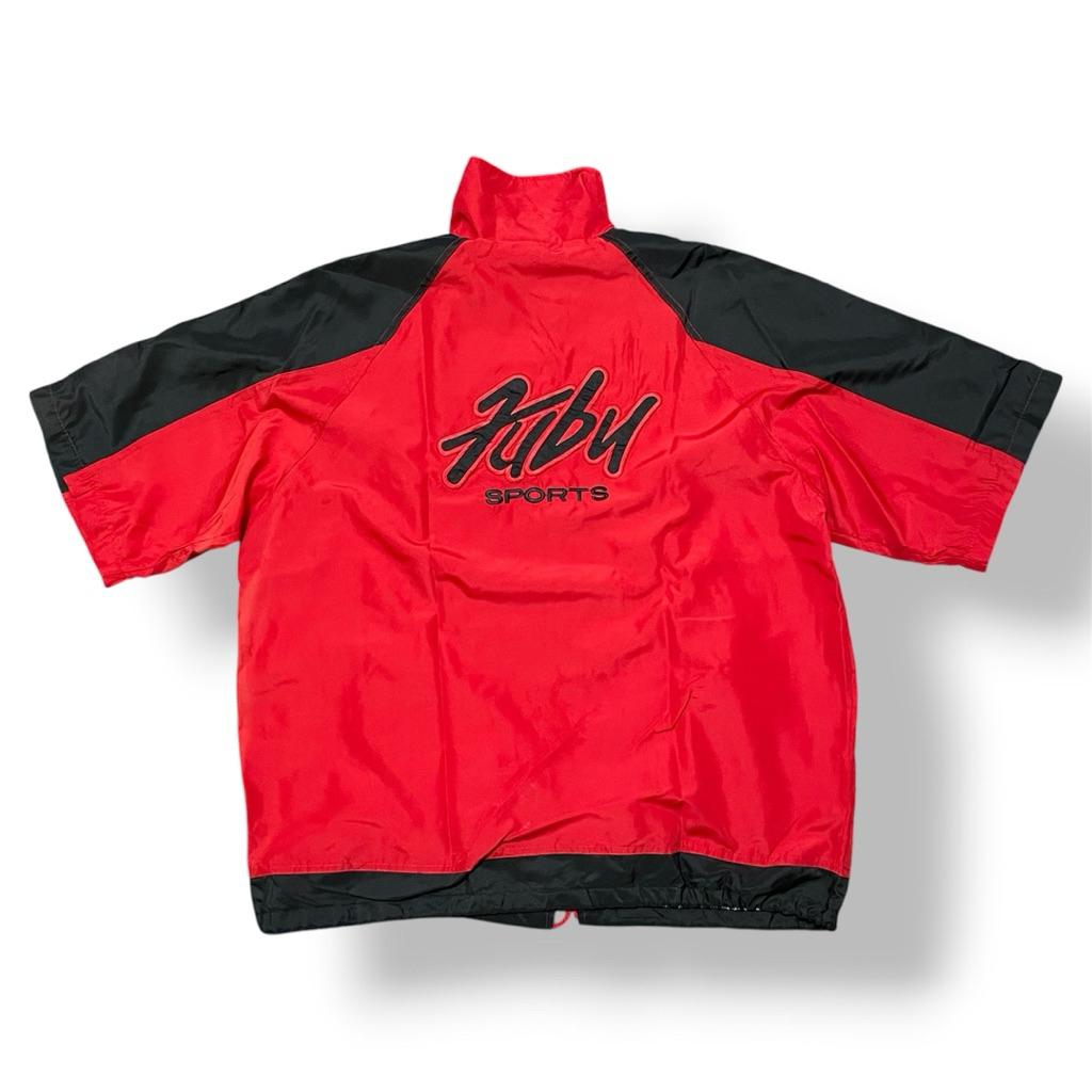 Jacket Windbreaker Y2K HipHop Fubu Wear Bekas Vintage