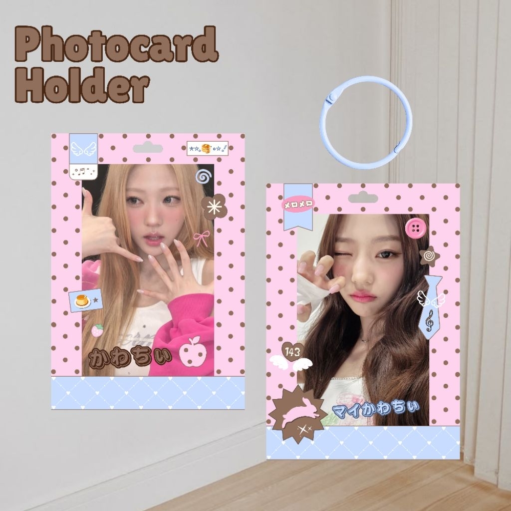 Cahol Photocard Holder kpop custom
