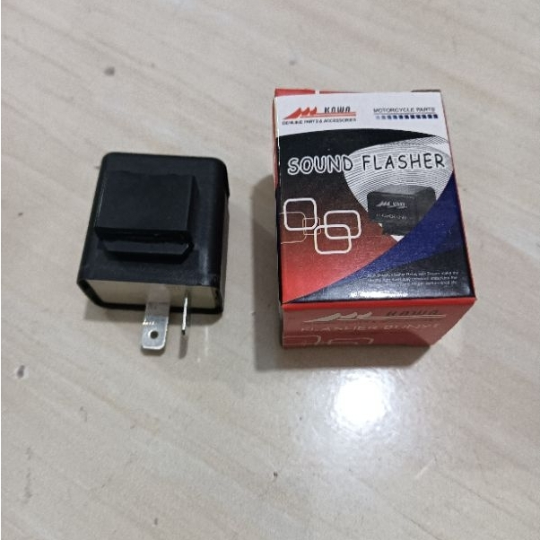 FLASHER SEN BUNYI UNTUK SEMUA JENIS MOTOR HONDA YAMAHA SUZUKI KAWASAKI