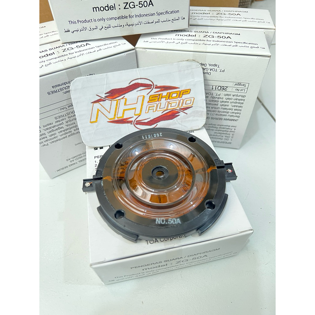 Spul Spool TOA 60 Wat ZG-50A 60watt Spol Speaker Corong Toa ZG-50A 60 Watt Original spol corong toa 