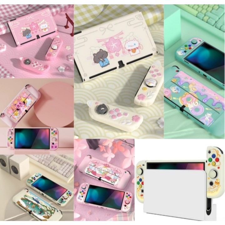 PlayVital Nintendo Switch OLED Case Accessories | MatchaLand