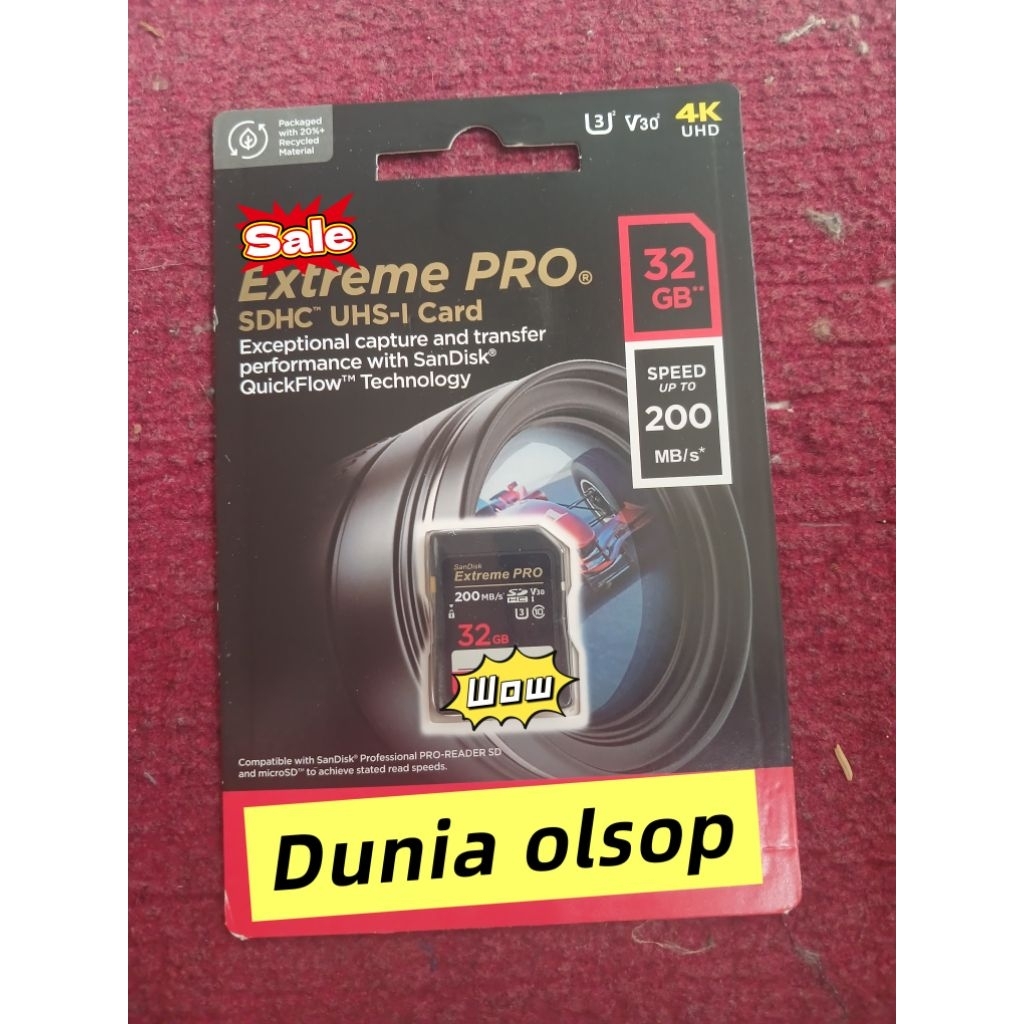 sd card 32gb memory memori handycam camera dslr semipro miroles pocket berkualitas