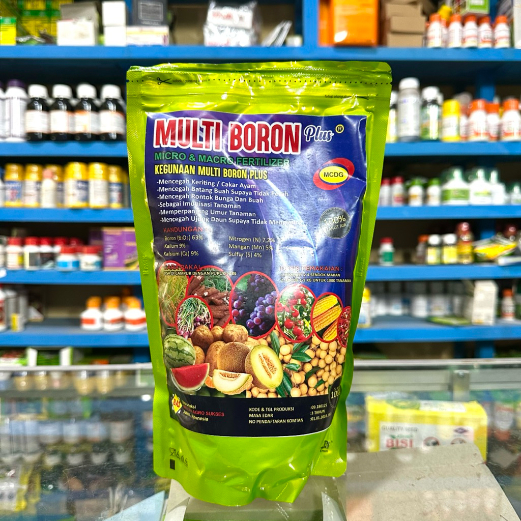 Pupuk MULTI BORON Makro dan Mikro Kemasan 1 Kg - Pupuk Boron Murni