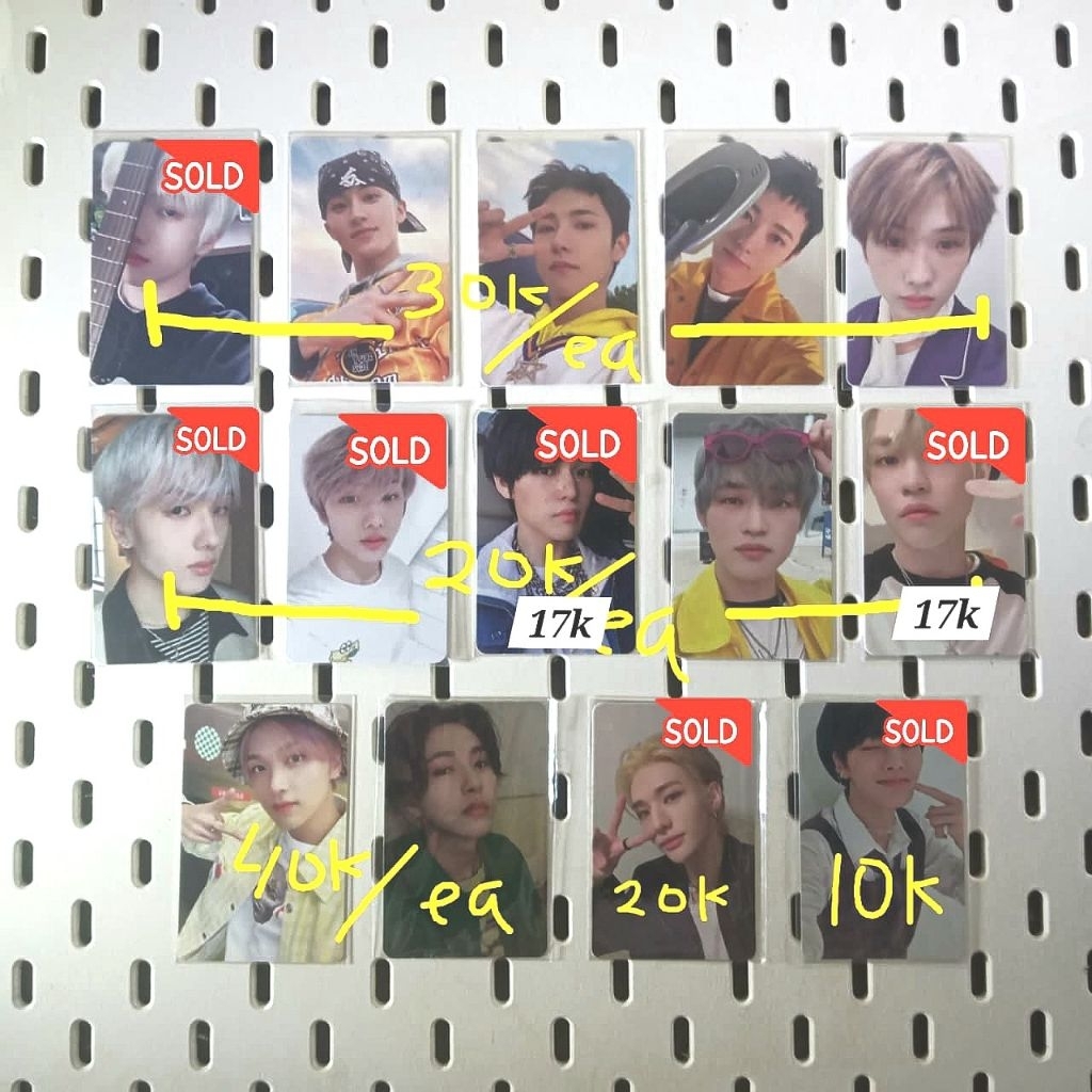 [READY] NCT Dream mark chenle renjun beatbox jisung keycard haechan pizza photocard official pc