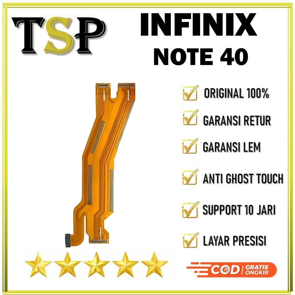 FLEXIBLE BOARD INFINIX NOTE 40 ORIGINAL 100% FLEXIBEL / FLEKSIBLE / FLEKSIBEL