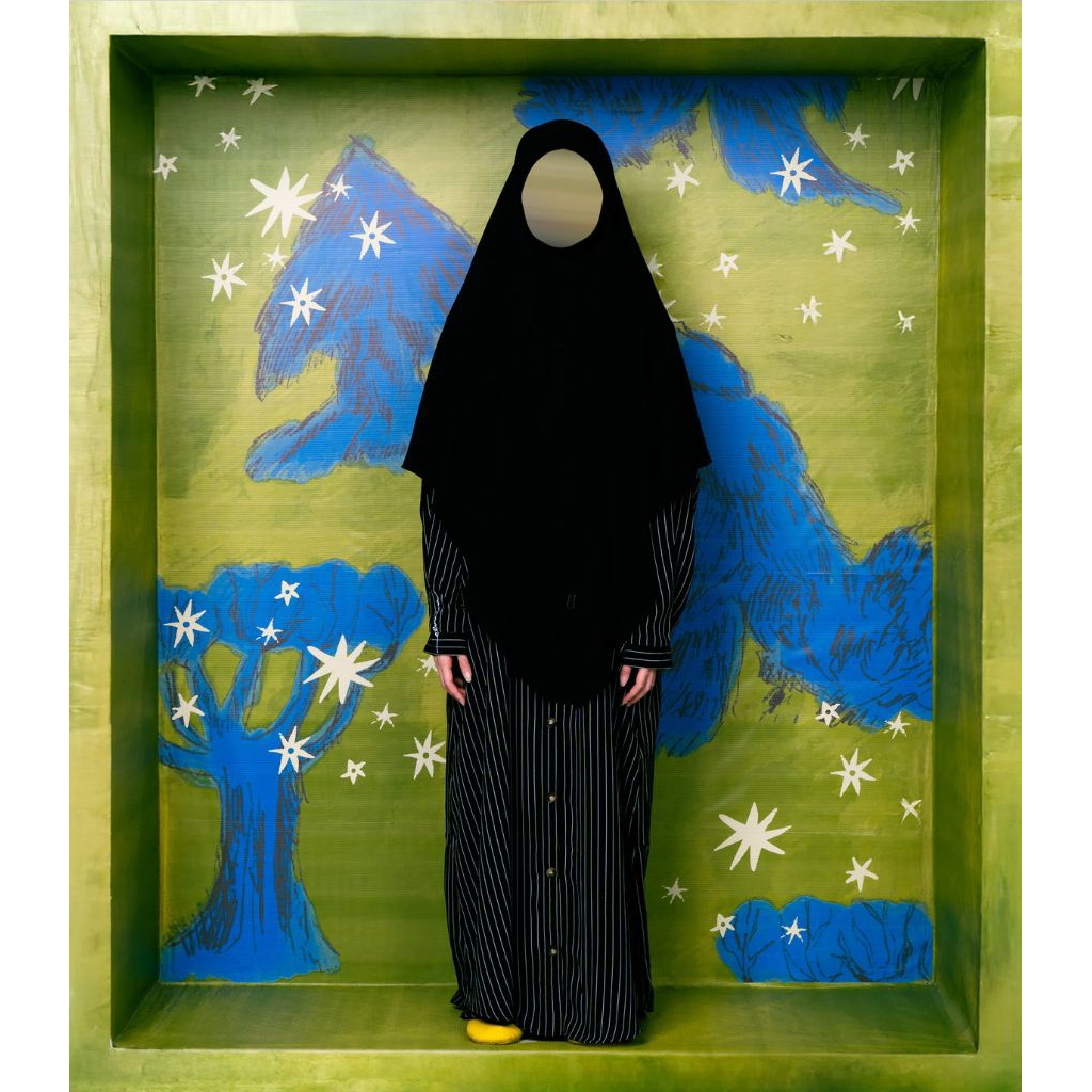 ELMADINA ABAYA | Timeless Literally Abaya Truffle size S | Elmadina Timeless Abaya Truffle | Kemejab