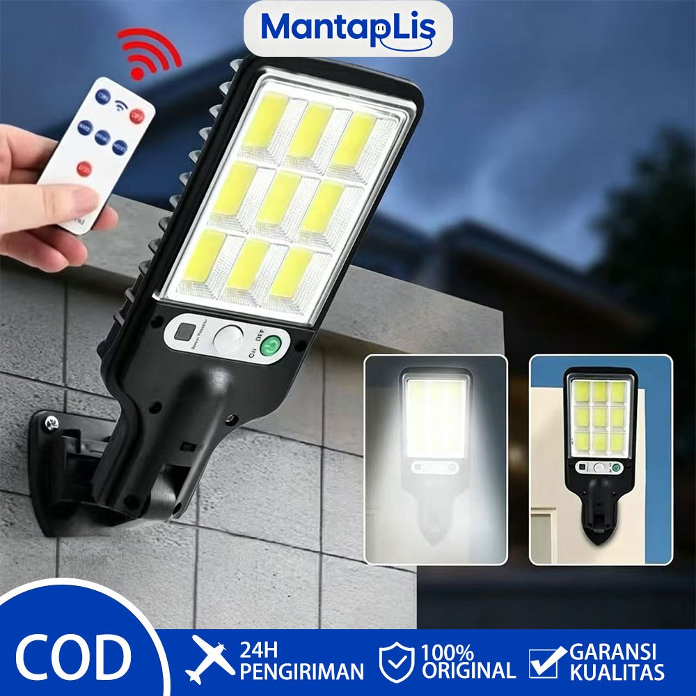 UORRIS 50W Lampu Solar Tenaga Surya Lampu Jalan Lampu Depan Rumah