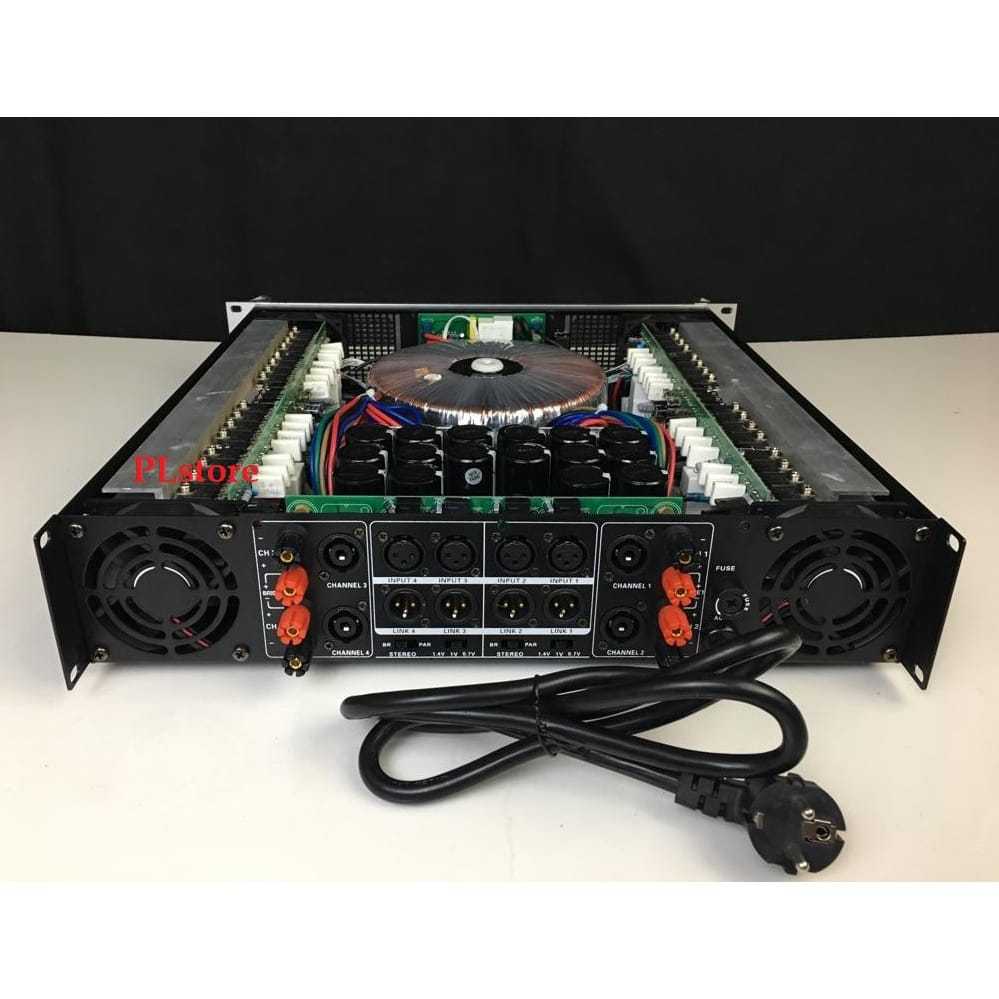 Power 4 Channel PASLINE PL 10004 | PASLINE PL10004 (4×1000 Watt)
