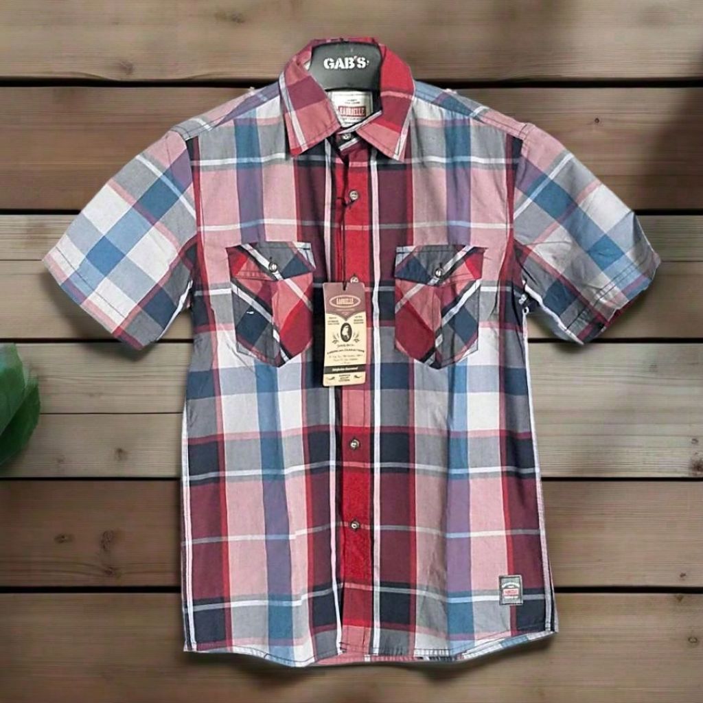 Kemeja pendek pria original Gabrielle