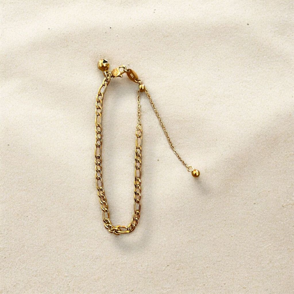 Gelang Serut Kait Sisik Titanium / Gelang Wanita Titanium / Gelang Anti Karat / Gelang Fashion / Gel