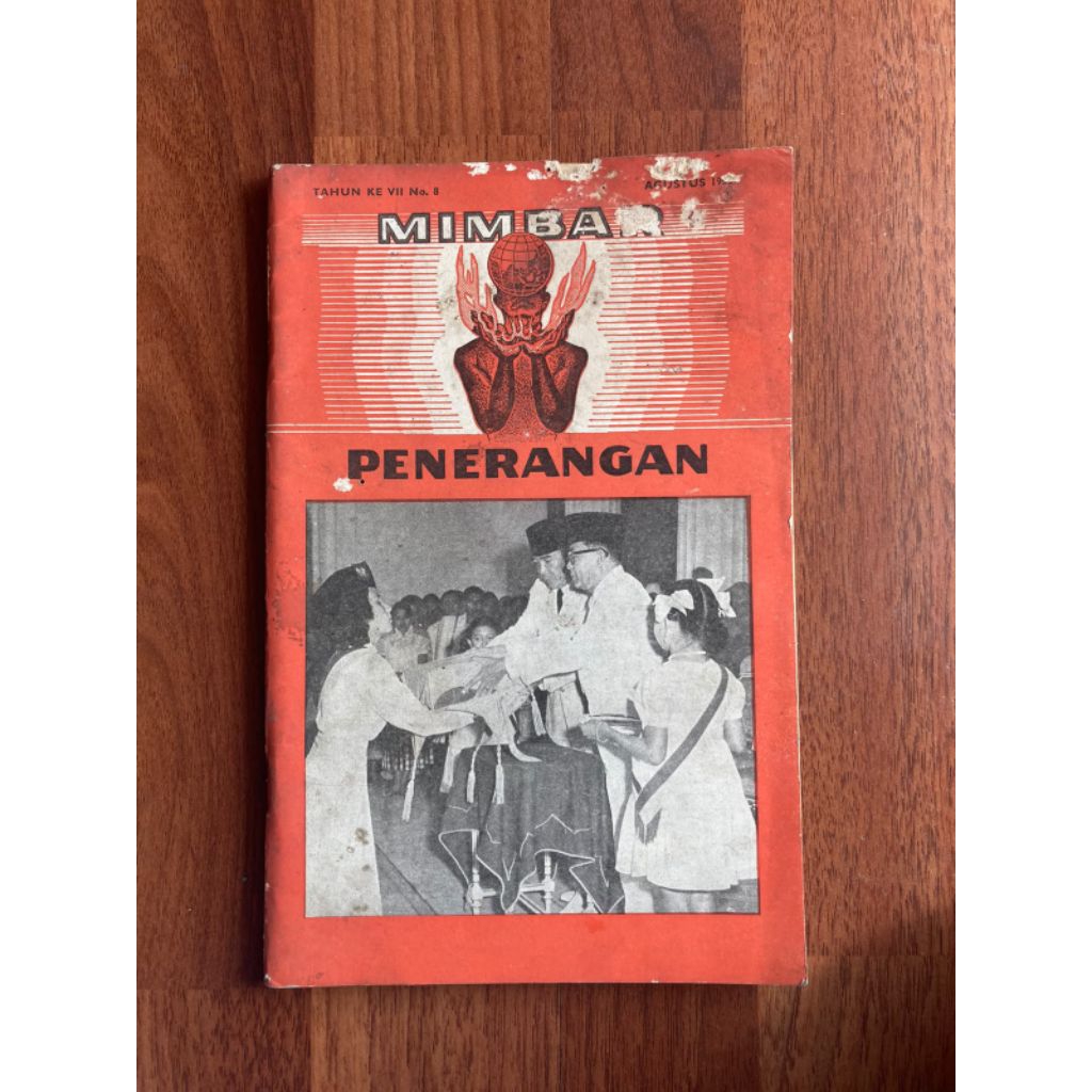 Buku mimbar penerangan tahun ke VII No 8 - tahun 1956