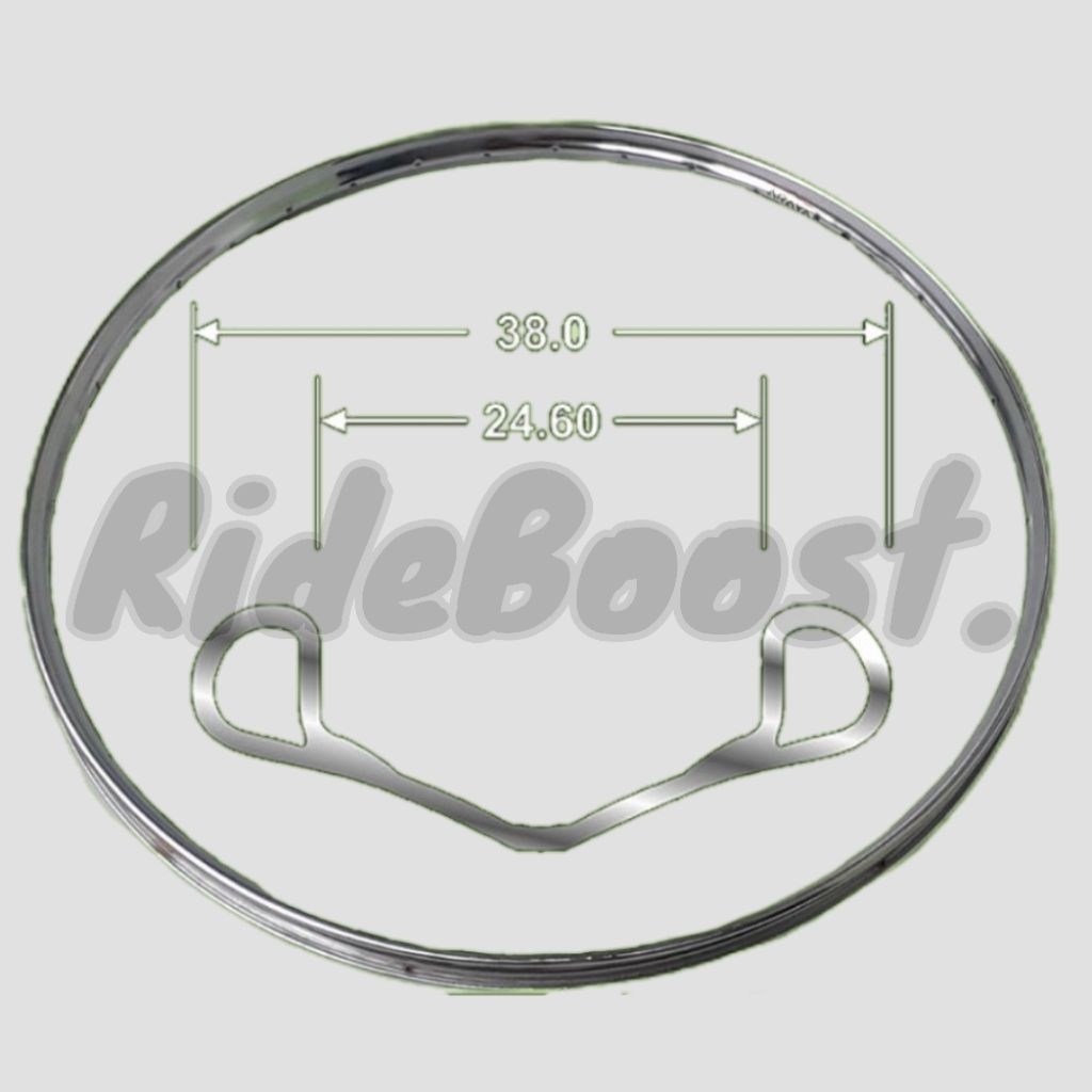 VELG ARAYA 26 X 1 3/8 BESI CHROME