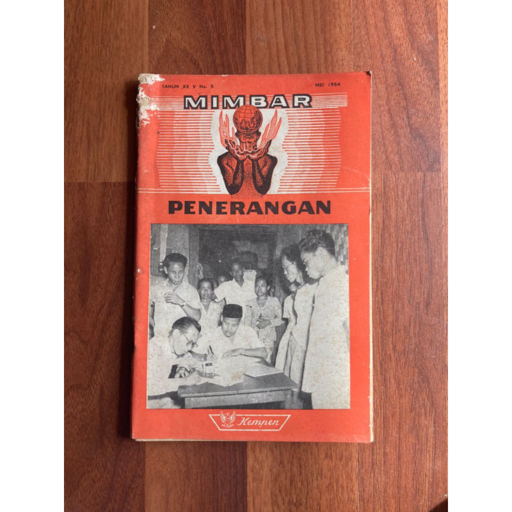 Buku mimbar penerangan tahun ke V No 5 - Mei 1954