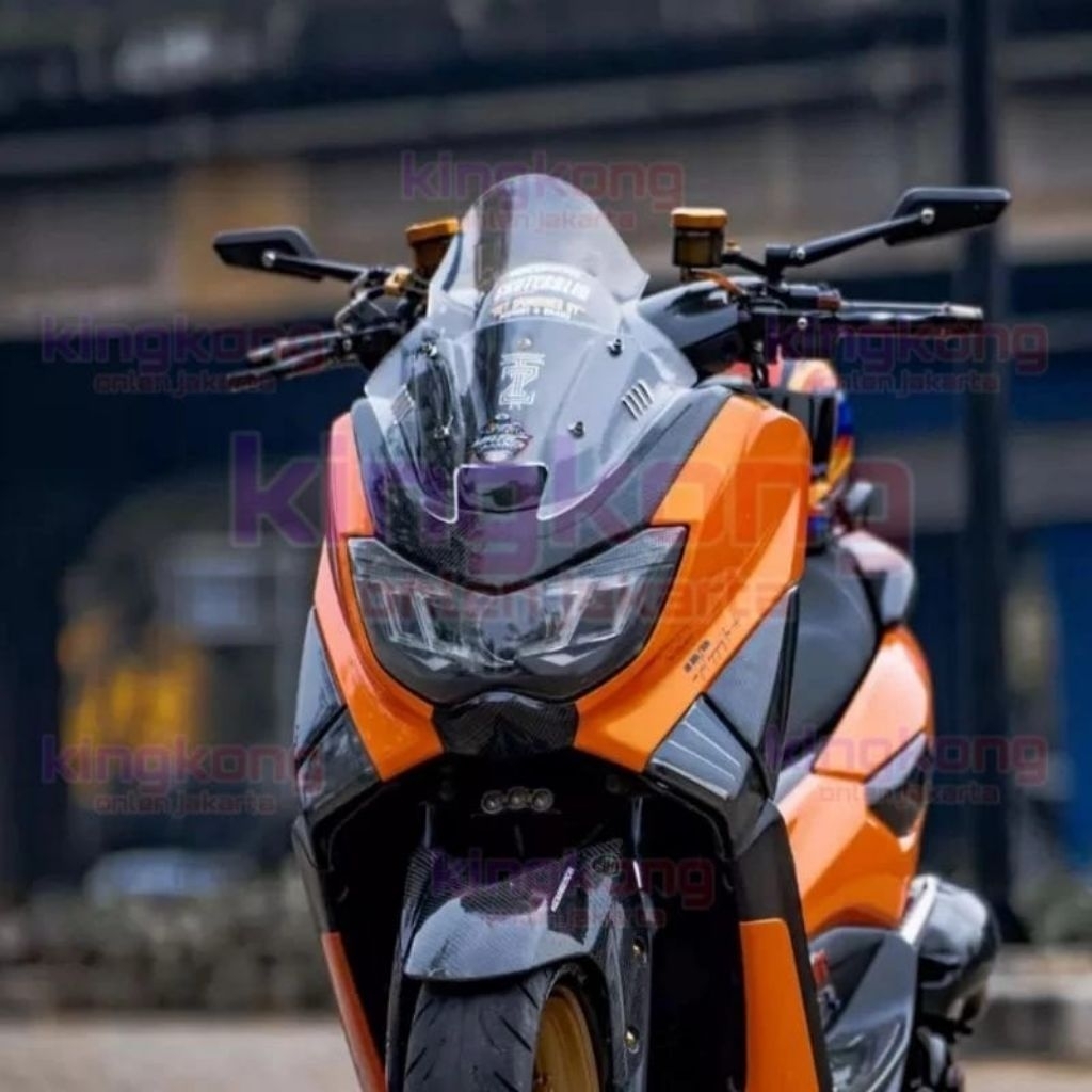 WINDAHILED VISOR NMAX SPORTY TDR MINI V2 SIRIP. VISOR NMAX SPORTY TDR MINI SIRIP. VISOR ALL NEW NMAX