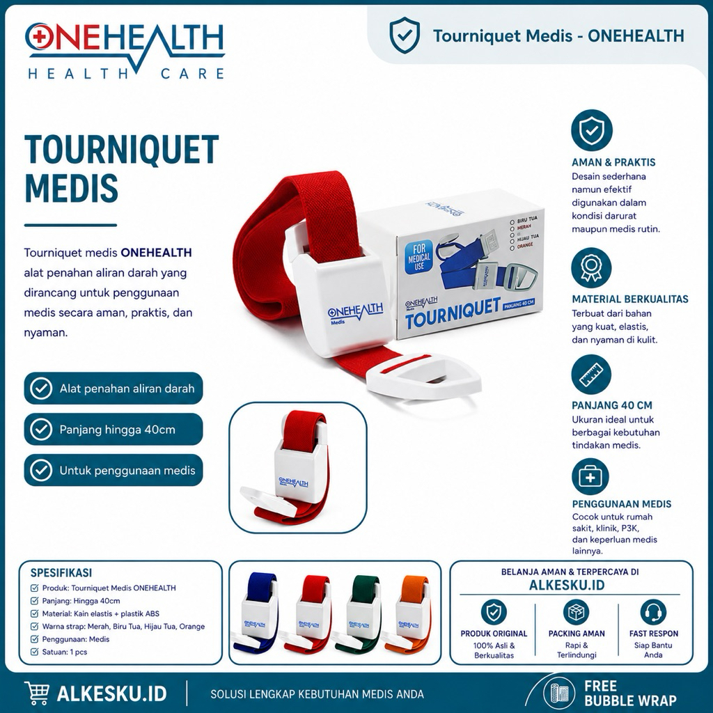ALKESKU | ONEHEALTH - Tourniquet Medis / Torniket