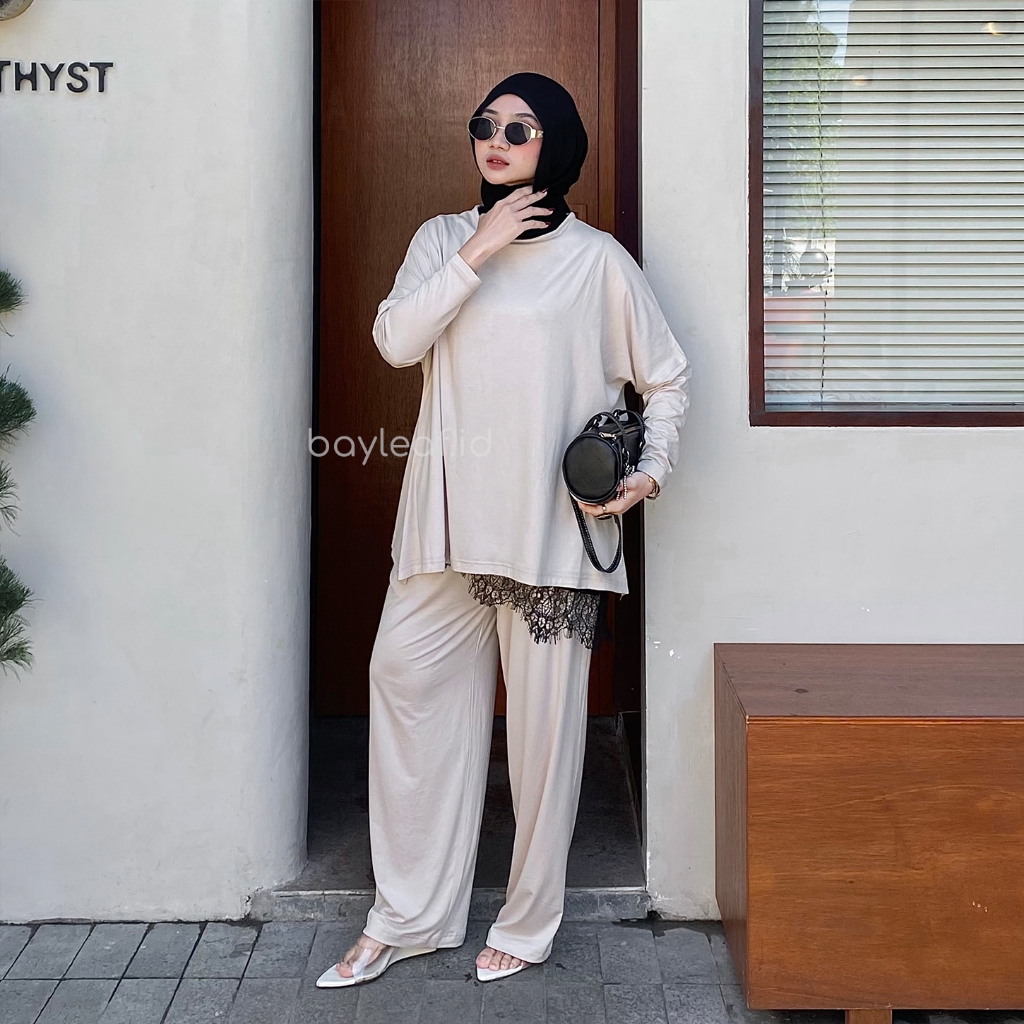 AURY ONE SET BAJU CASUAL PREMIUM BY BAYLEAF.ID
