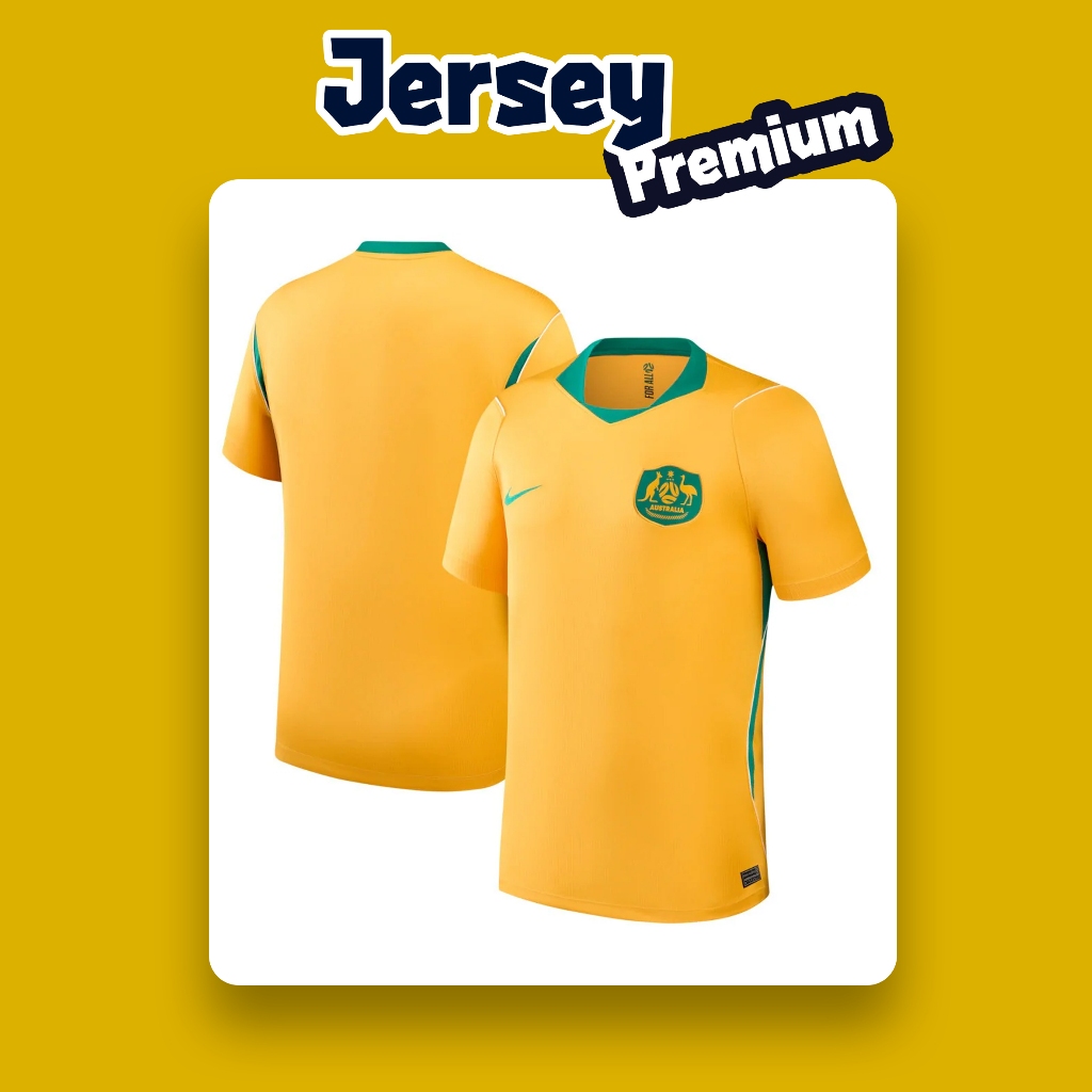 Jersey Piala Dunia / Pildun world cup 2026 Timnas Australia Home Tersedia Semua Ukuran