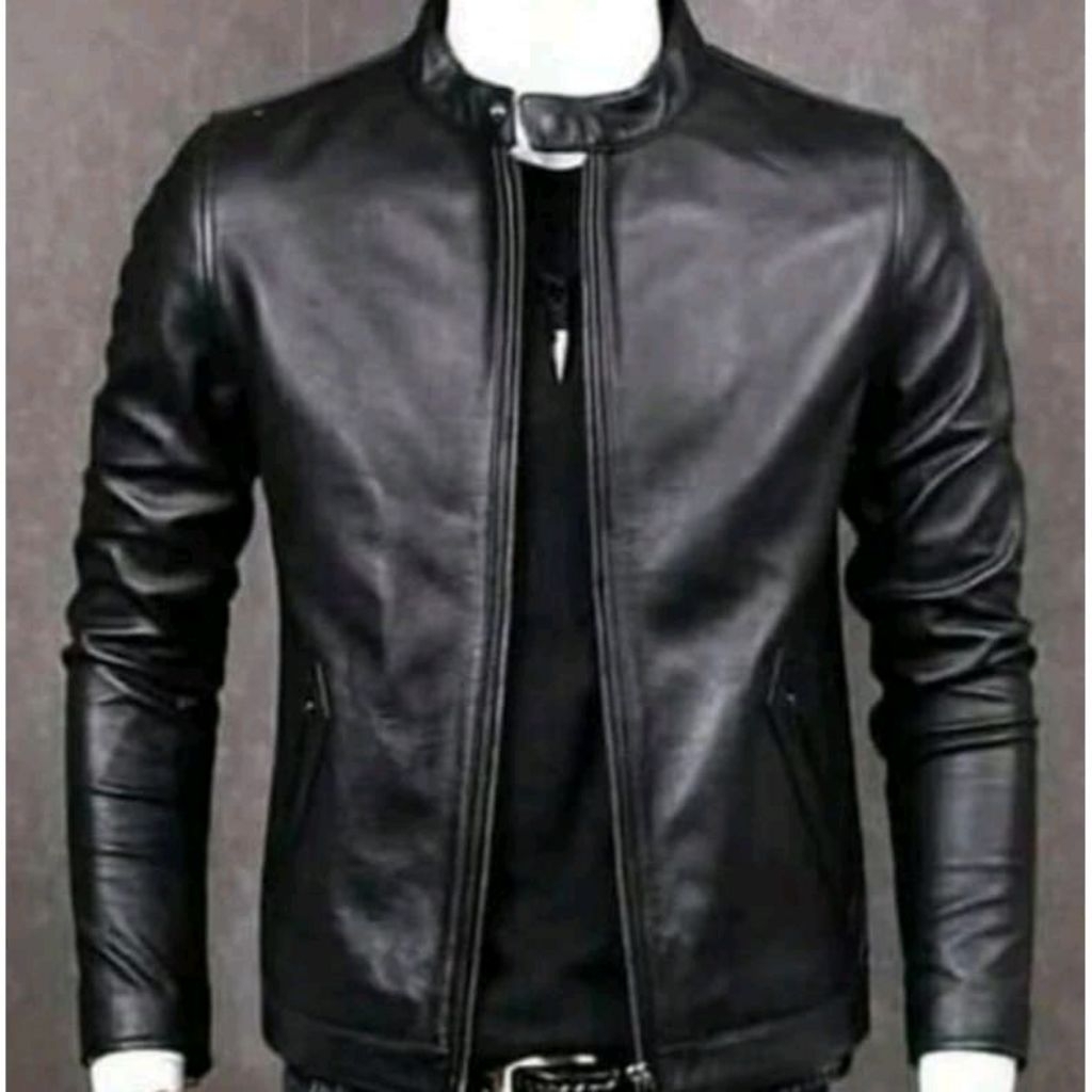 Jaket Pria Kulit Asli Sapi Polos Made In Garut