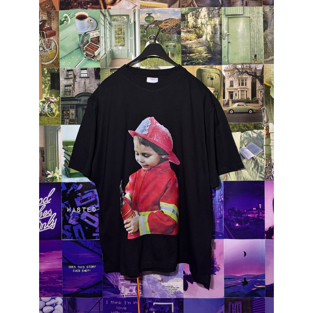 ADLV Acme De La Vie Baby Face Firefighter Boy Preloved