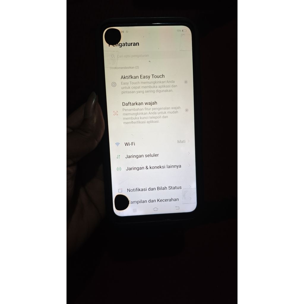 lcd vivo z1 pro copotan