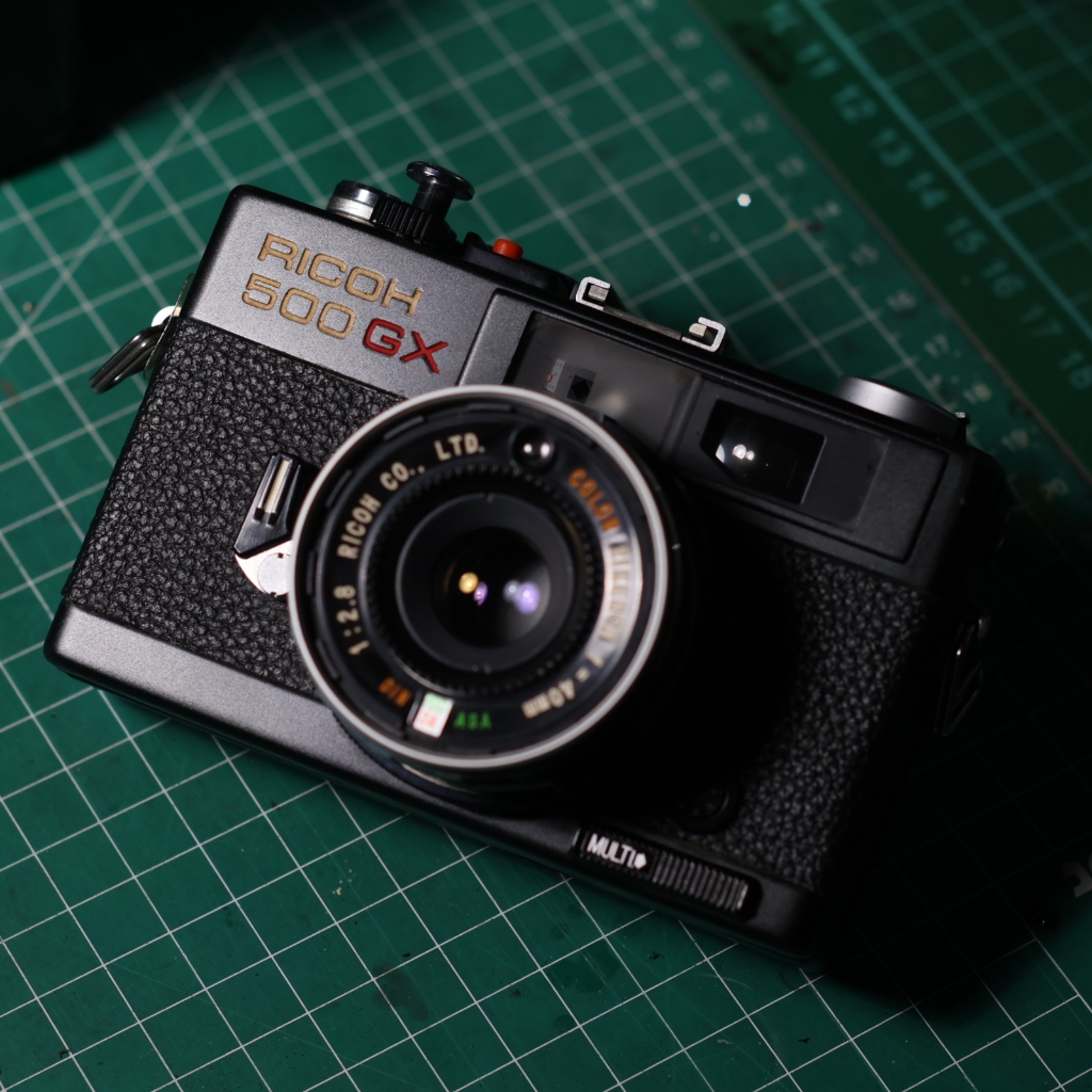 [Film Tested] Ricoh 500GX Black Kamera Analog Rangefinder
