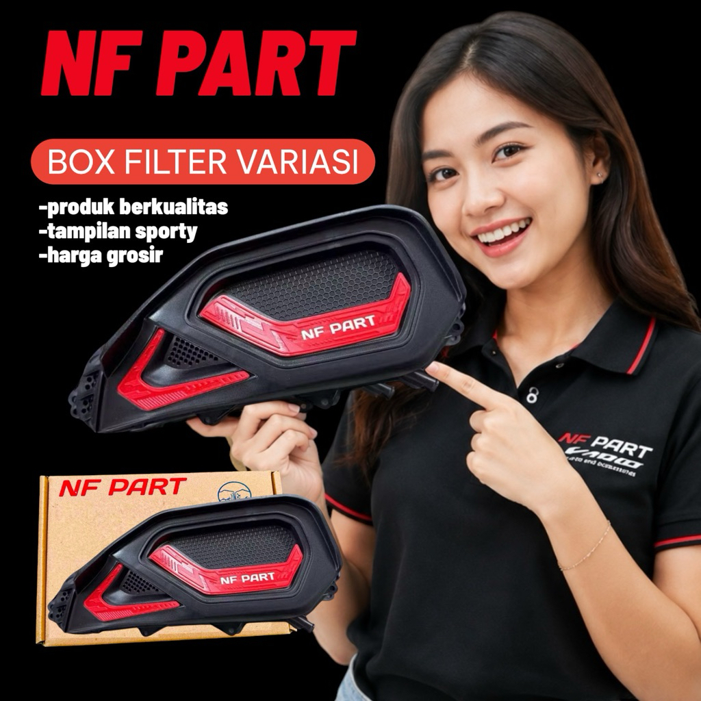 NF PART - tutup Box filter vario 125 150 Box filter vario variasi vario 125 150