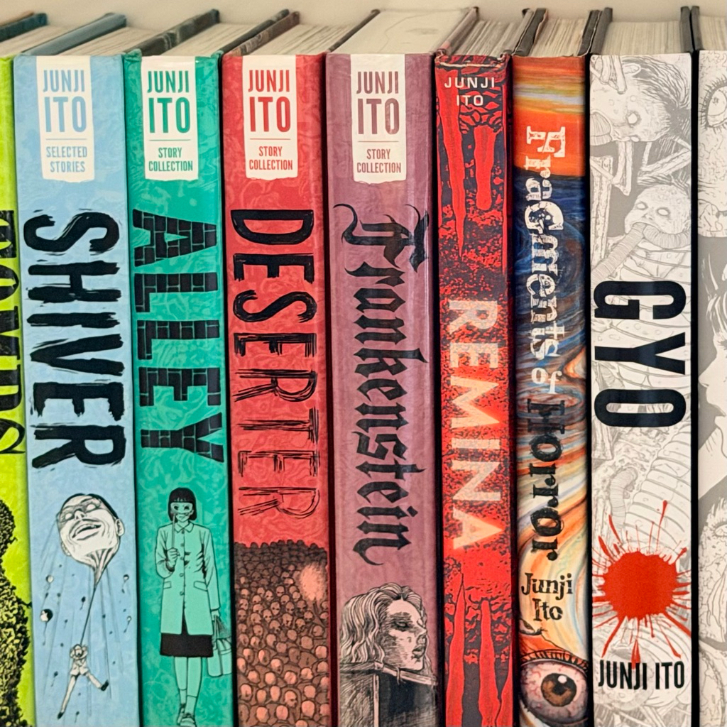 [ready siap kirim, baca desc] ALL ENGLISH ORI - junji ito shiver alley deserter remina fragments of 