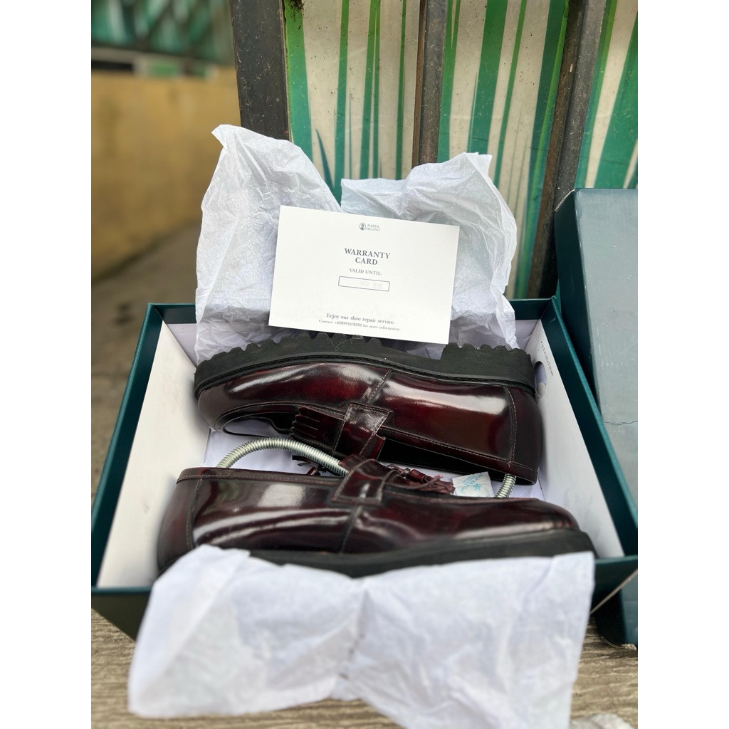 sepatu loafers nappa milano sam tassel