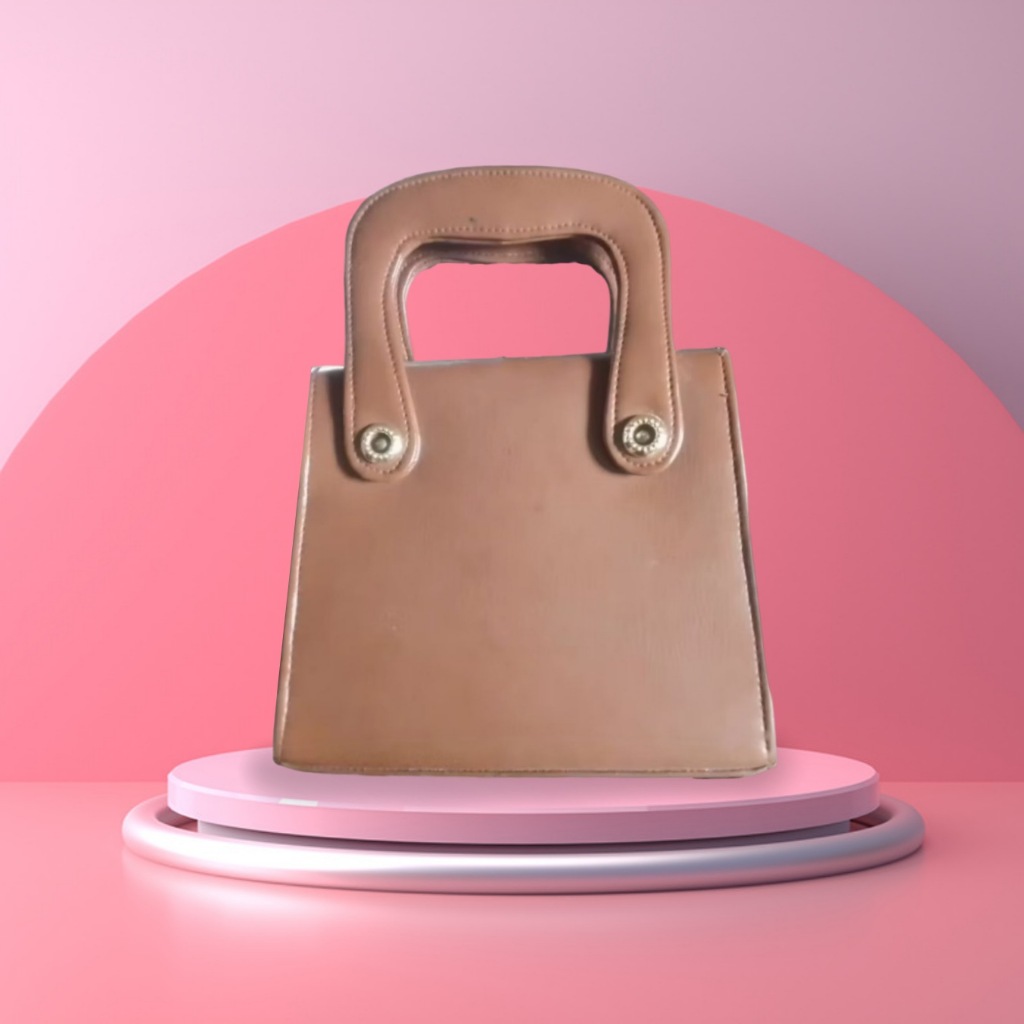 Tas Kulit Jadul Wanita Merek Ago Go Second Mulus