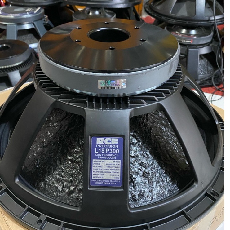 Speaker Subwoofer 18 inch RCF 18P300 VC 4 Inch Coating Kulit Jeruk/ Subwoofer 18 inch hOriginal Grad
