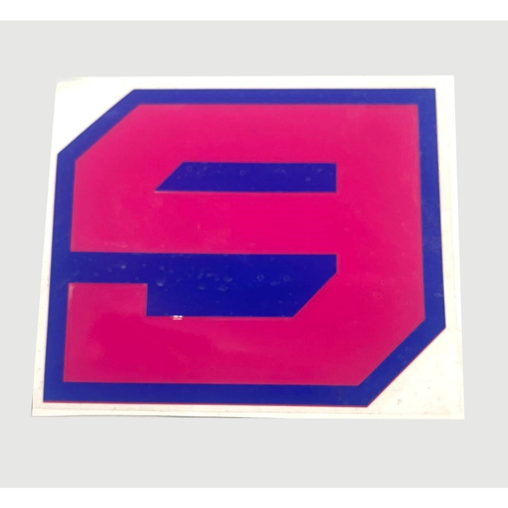 Sticker nomor pembalap Motogp Veda Ega Pratama 9 design sporty