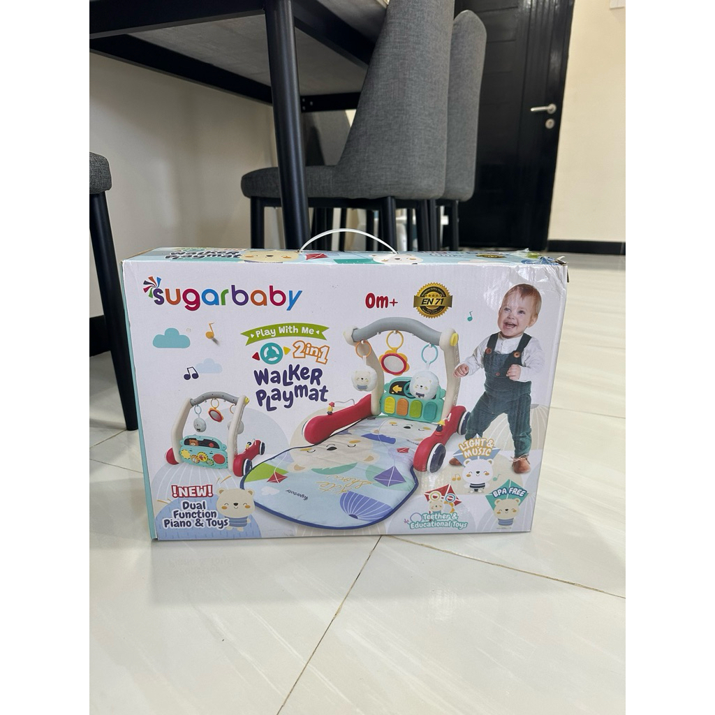 sugar baby walker playmat