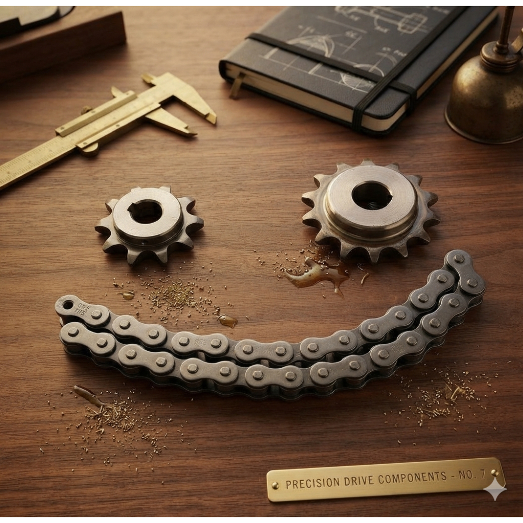 Rantai Chain Gearbox  Dinamo Gearbox AC KTYZ (8209)