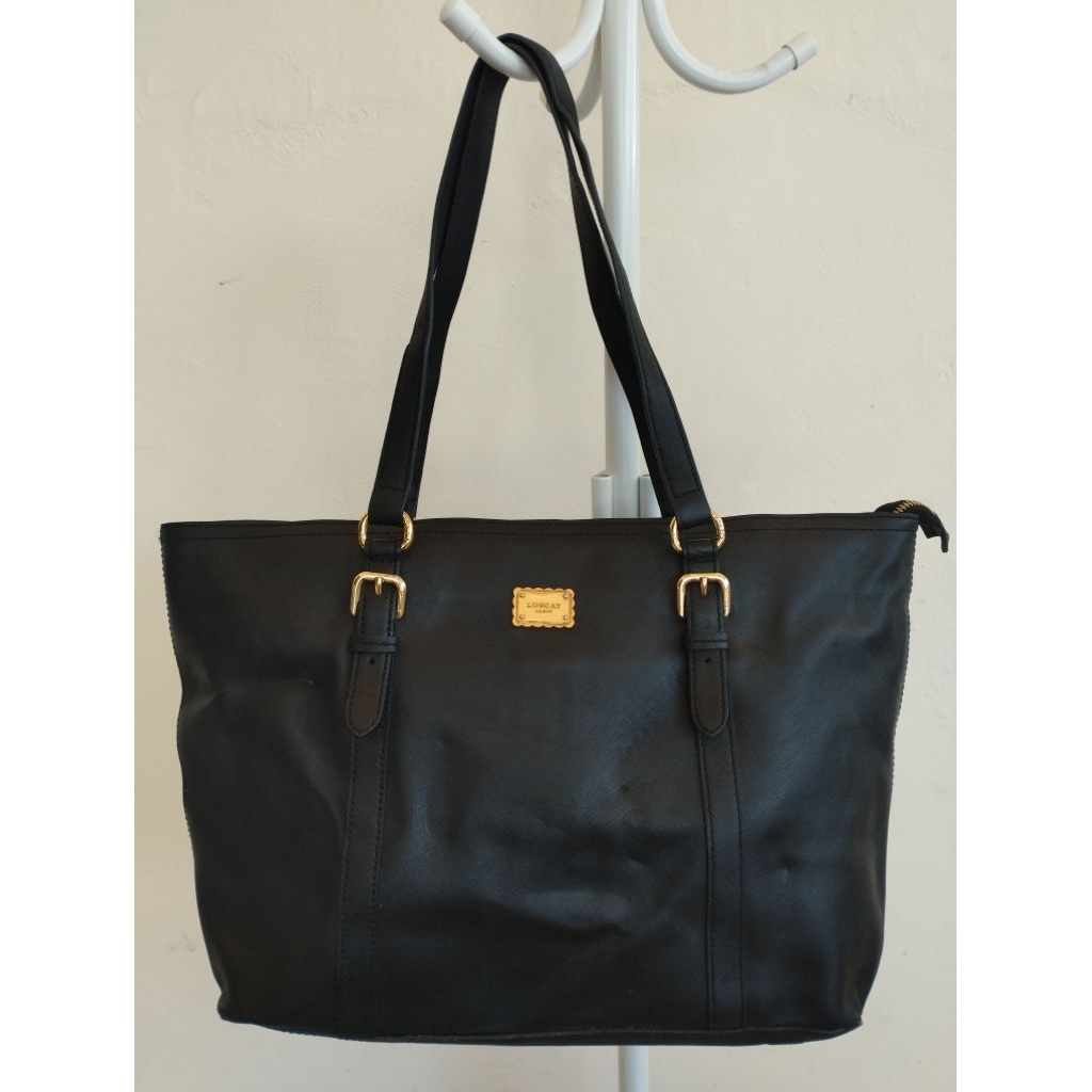 Tote bag shoulder bag hitam LovCat