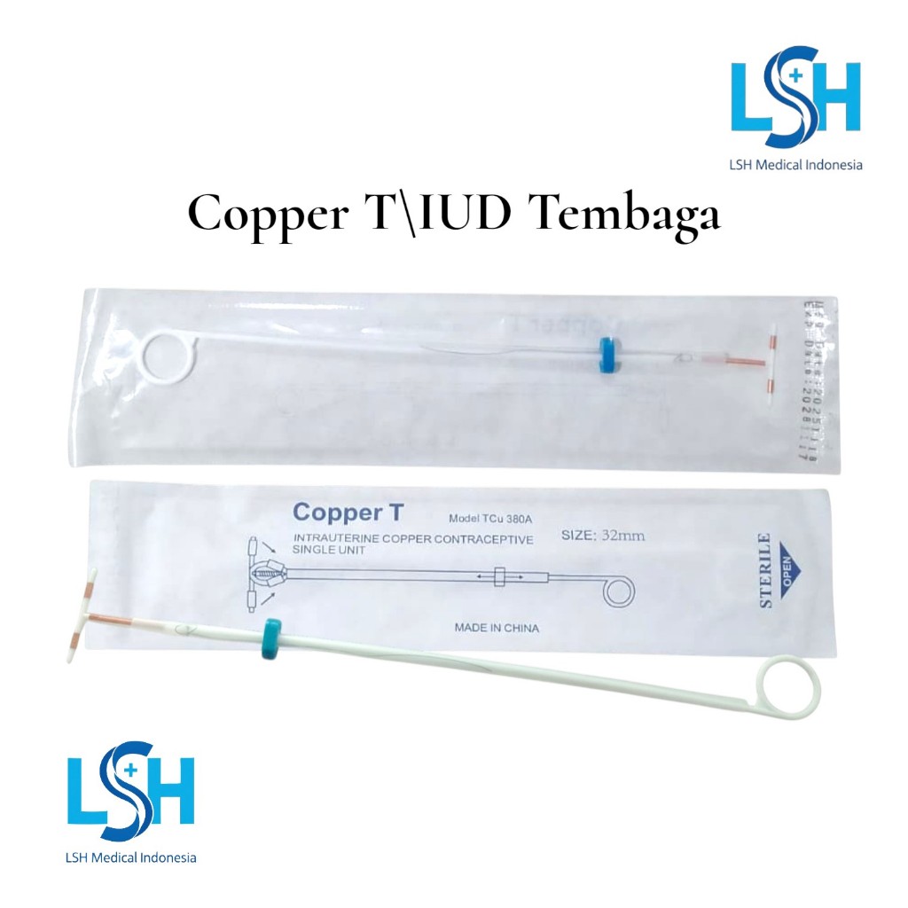 IUD Tembaga Copper T TCu 380A KB Jangka Panjang Efektif