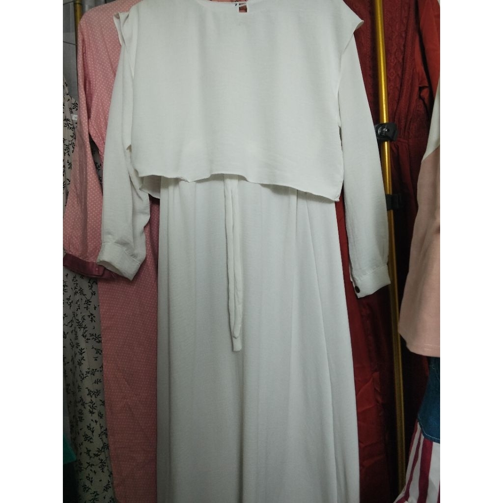 Gamis Model Rompi Menyatu