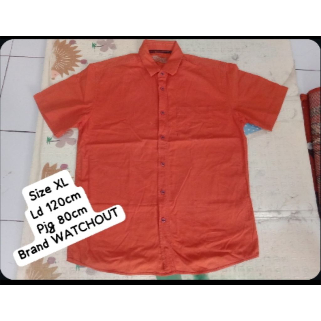 kemeja pria original WATCHOUT second