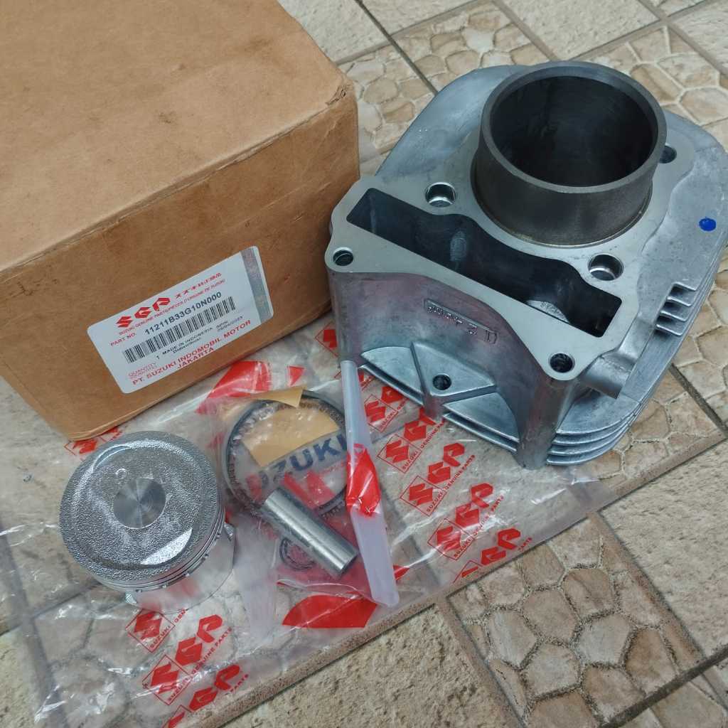 BLOK SEHER PISTON SUZUKI SPIN 125 SKYWAVE 125 SKYDRIVE 125